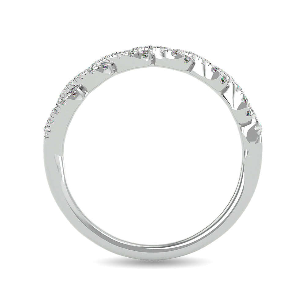 Diamond 1/5 ct tw Stackable Ring in 14K White Gold