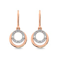 Load image into Gallery viewer, Diamond Fashion Earrings 1/6 ct tw in 14K White Gold
