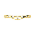Load image into Gallery viewer, Diamond 1/10 ct tw Stackable Ring in 10K Yellow Gold
