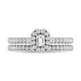 Load image into Gallery viewer, Diamond 3/4 Ct.Tw. Round Cut Bridal Ring in 14K White Gold
