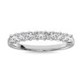 Load image into Gallery viewer, Diamond 1/2 ct tw Round Cut One Row Ring in 14K White Gold
