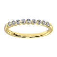 Load image into Gallery viewer, 10K Yellow Gold 1/4 Ct.Tw. Diamond Stackable Band
