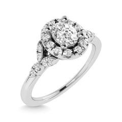 Diamond 1/2 Ct.Tw. Engagement Ring in 14K White Gold