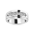 Load image into Gallery viewer, Diamond 1 Ct.Tw. Mens Wedding Band in 14K White Gold

