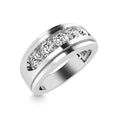Load image into Gallery viewer, Diamond 1 Ct.Tw. Mens Wedding Band in 14K White Gold
