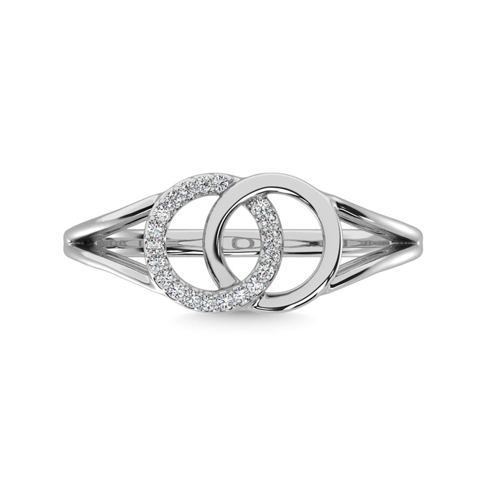 Diamond 1/20 Ct.Tw. Fashion Ring in Sterling Silver