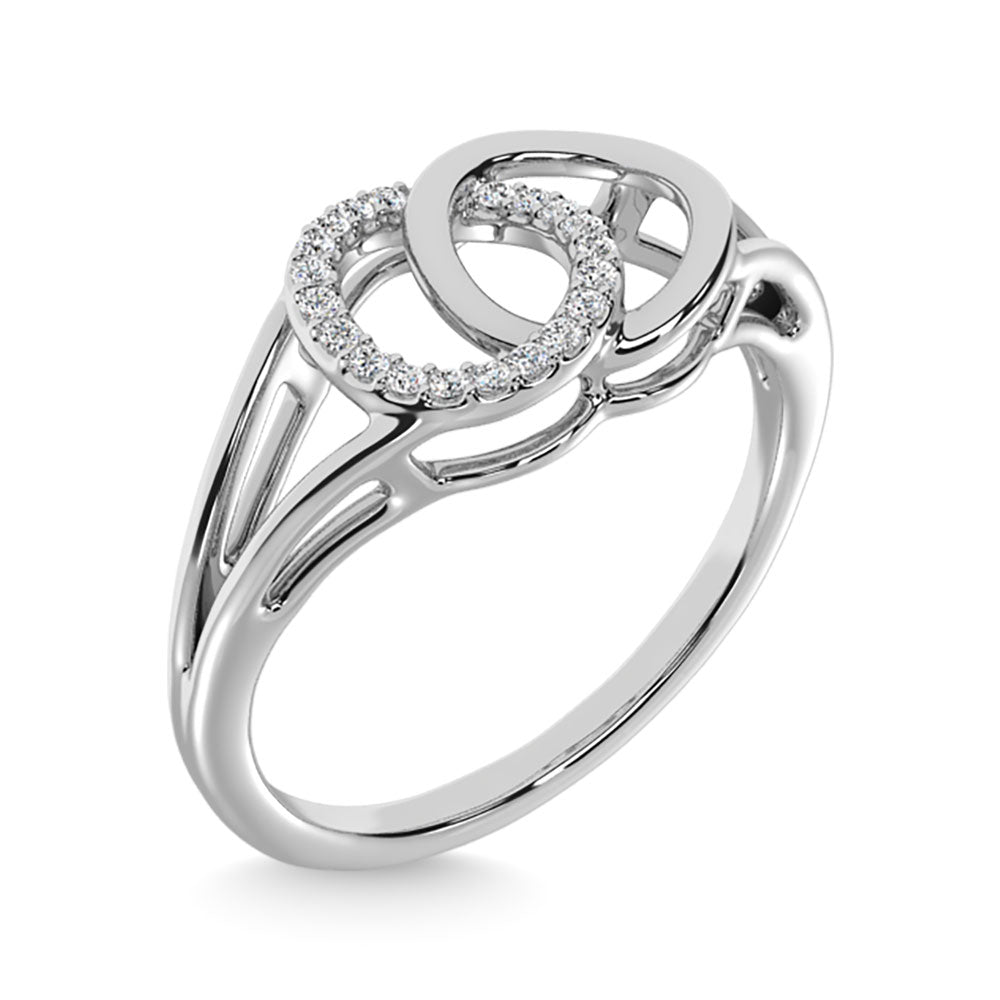 Diamond 1/20 Ct.Tw. Fashion Ring in Sterling Silver