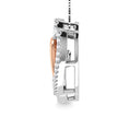 Load image into Gallery viewer, Diamond 1/5 Ct.Tw. Fashion Necklace in 10K Rose Gold

