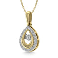 Load image into Gallery viewer, Diamond 1/6 Ct.Tw. Fashion Pendant in 10K Yellow Gold
