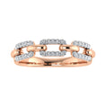 Load image into Gallery viewer, 10K Rose Gold 1/4 Ct.Tw. Diamond Fashion Ring
