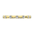 Load image into Gallery viewer, 14K Yellow Gold 1/5 Ct.Tw. Diamond Stack Bands
