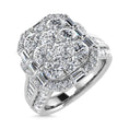 Load image into Gallery viewer, Diamond 2 3/4 Ct.Tw. Engagement Ring in 14K White Gold
