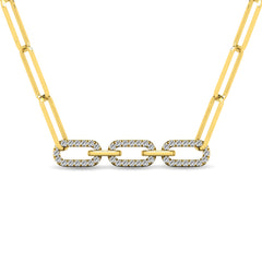 Diamond 1/6 Ct.Tw. Fashion Pendant in 10K Yellow Gold