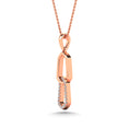 Load image into Gallery viewer, 10K Rose Gold Diamond 1/20 Ct.Tw. Fashion Pendant
