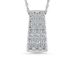 Diamond 3/4 Ct.Tw. Fashion Pendant in 14K White Gold