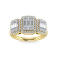 Load image into Gallery viewer, 14K Yellow Gold Diamond 1 Ct.Tw. Engagement Ring
