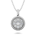 Load image into Gallery viewer, 10K White Gold Diamond 1/6 Ct.Tw. Fashion Pendant
