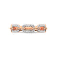 Load image into Gallery viewer, 10K Rose Gold Diamond 1/5 Ct.Tw. Fashion Ring
