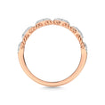 Load image into Gallery viewer, 14K Rose Gold Diamond 1/6 Ct.Tw. Stackable Ring
