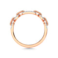 Load image into Gallery viewer, 14K Rose Gold Diamond 1/5 Ct.Tw. Fashion Ring
