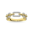 Load image into Gallery viewer, 14K Yellow Gold Diamond 1/5 Ct.Tw. Fashion Ring
