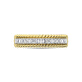 Load image into Gallery viewer, 14K Yellow Gold Diamond 1/4 Ct.Tw. Fashion Band
