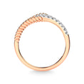 Load image into Gallery viewer, 14K Rose Gold Diamond 1/3 Ct.Tw. Fashion Ring
