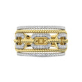 Load image into Gallery viewer, 14K Yellow Gold Diamond 1/2 Ct.Tw. Fashion Ring
