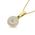 Load image into Gallery viewer, 14K Yellow Gold Diamond 1/6 Ct.Tw. Fashion Pendant
