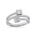 Load image into Gallery viewer, 14K White Gold Diamond 1/2 Ct.Tw. Fashion Ring
