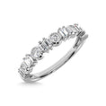 Load image into Gallery viewer, 14K White Gold Diamond 1/4 Ct.Tw. Stackable Band

