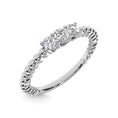 Load image into Gallery viewer, 10K White Gold Diamond 1/5 Ct.Tw. Fashion Ring
