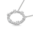 Load image into Gallery viewer, 14K White Gold Diamond 1/2 Ct.Tw. Fashion Necklace
