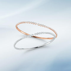 Graduate Diamond Bangle