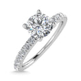 Load image into Gallery viewer, 10K White Gold Lab Grown Diamond 1 Ct.Tw. Engagement Ring
