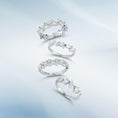 Load image into Gallery viewer, 2 Row Marquise and Round Diamond Alternating Ring
