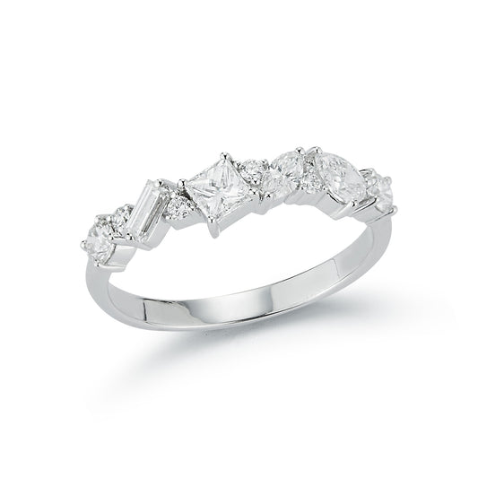 Mixed Shape Diamond Ring